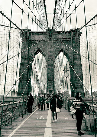 Brooklyn Bridge Black & White
